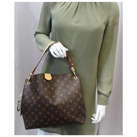 louis vuitton neverfull vs graceful|Louis Vuitton graceful pm monogram.